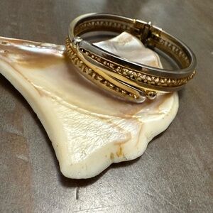 5 for $25! Vintage Spring-close Gold Colored Bracelet